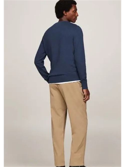 pima org ctn cashmere crew neck Tommy Hilfiger | MW0MW28046DVI.DVI